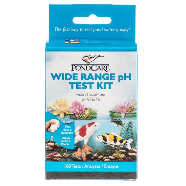 pH wide range test kit hanover koi farms